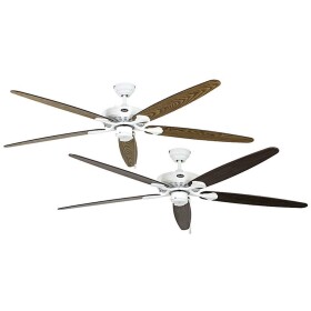 CasaFan CLASSIC ROYAL 180 WE stropný ventilátor, 61 W, (Ø x v) 180 cm x 275 mm, lakovaná biela, 518019; 518019