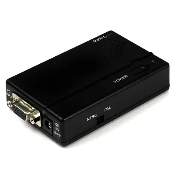 StarTech prevodník VGA na Composite alebo S-Video čierna / Prevodník / dĺžka kábla 0,91 m (VGA2VID)