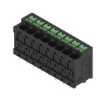 Weidmüller 2913770000 PCB terminál 4 mm² Pólov 8 čierna 12 ks Tube; 2913770000