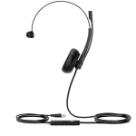 Yealink UH34 Mono (MS Teams) čierna / Mono náhlavná súprava / mikrofón / USB-A / kábel 1,2 m (1308014)