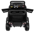 Mamido Detské elektrické auto Buggy 4x4 Mercedes-Benz Unimog biele