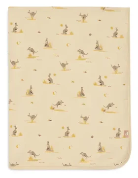 Jollein Kangaroots 75×100 cm / Deka / 100% bavlna / TOG 1 / celoročná (513-511-68160)