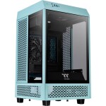 Thermaltake The Tower 100 modrá / mini ITX / 1x USB-C 3.2 / 2x USB-A 3.0 / bez zdroja / priehľadná bočnica (CA-1R3-00SBWN-00)