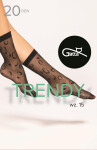 Ponožky Gatta Trendy wz.15 20 den nero Univerzální