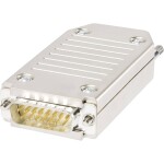 Knorr Tec 10016020 D-SUB zástrčka 180 ° Pólov: 25 pružinová svorka 1 ks; 10016020