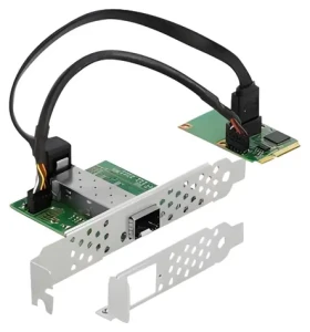 DeLock 95267 / Sieťová karta / Mini-PCIe / 1x SFP / Gigabit LAN / Intel i210 (95267)