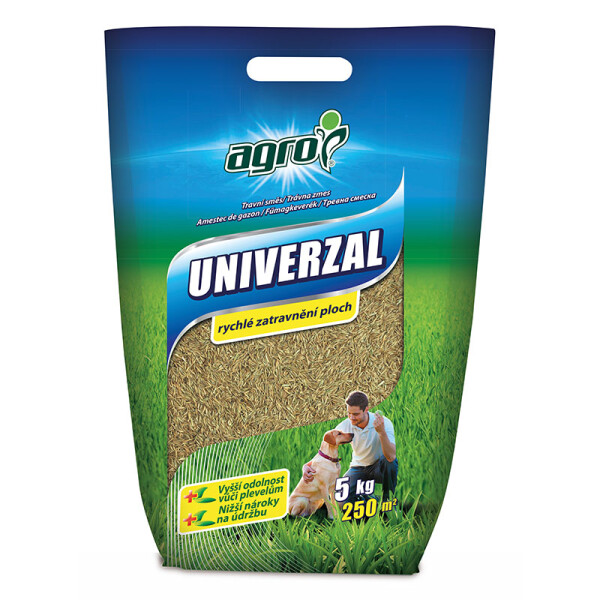 AGRO Trávna zmes UNIVERZÁL - taška 5 kg