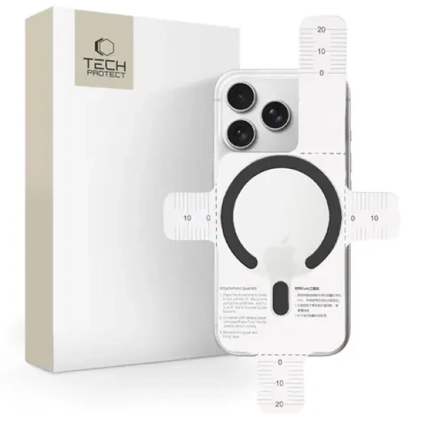 Tech-Protect MMP-200 čierna / Magnetický krúžok MagSafe / univerzálny