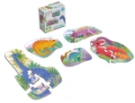 KukiKuk 80006 Veľké puzzle Dinosaury