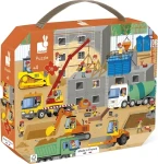 JANOD Puzzle v kufríku Stavba