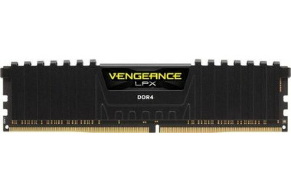 Corsair Vengeance LPX Black 32GB (1x32GB) 3000 MHz / DDR4 / PC4-24000 / CL16-20-20-38 / 1.35V / XMP2.0 / s chladičom (CMK32GX4M1D3000C16)