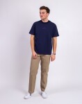 ONE OF XX Midnight Purple Embroidered Loose Fit T-shirt Midnight Purple XL