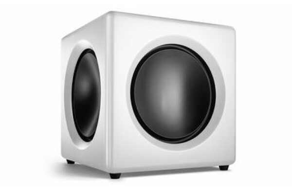 Wavemaster FUSION biela / Aktívny subwoofer / 200mm / RMS 125 W (66401)