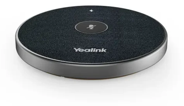 Yealink VCM36-W / Bezdrôtový mikrofón / 3 mikrofóny / dosah 6 m / 360° (VCM36-W Package)