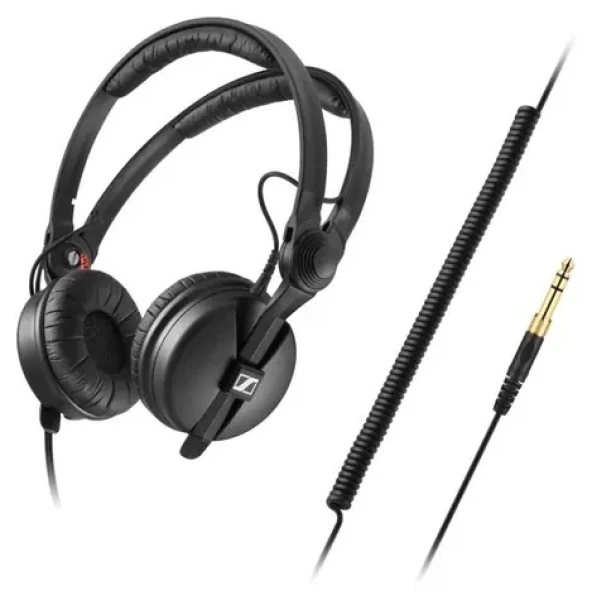 Sennheiser HD 25 PLUS / Slúchadlá / Uzavreté / Drôtové / 3.5 a 6.3 mm jack (HD 25 PLUS)