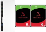 Qnap TS-233 + 2x Seagate IronWolf 6TB (ST6000VN006)