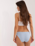 BR MT 11444 4 biele a modré spodky M