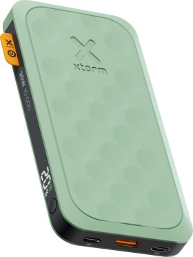 Xtorm Powerbank FUEL 5 10.000 mAh 20W 2xUSB-C PD, 1xUSB-A Zelený