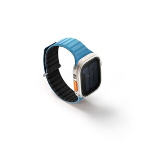 UNIQ Revix Evo Reversible Magnetic remienok pre Apple Watch 49 45 44 42 mm - PACIFIC (modrá čierna) (8886463688236)
