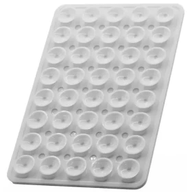 Mobile Origin Sticker Phone Mount O1 svetlo biela / Silikónový držiak na telefón s prísavkami (MO-SPM-C-WHT)