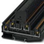 Phoenix Contact 3211892 istiace priechodná svorka 6.2 mm Push-Lock pružinová prípojka čierna 50 ks; 3211892