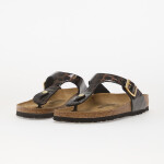Tenisky Birkenstock Gizeh LEN Emboss Leather Black EUR 39