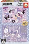Educa Drevené puzzle Kuromi