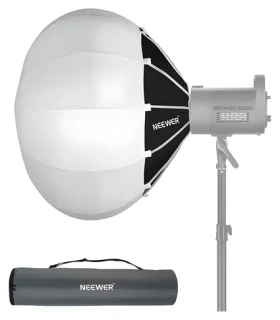 Neewer Softbox 65 cm / Lucernový / Bowens mount / 360° svietenie / skladacia / taška v balení (B0BNMSPHRQ)