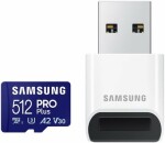 Samsung PRO Plus SDXC U3 (MB-MD512SB/WW)