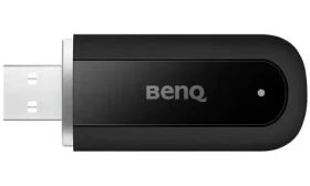 BenQ WD02AT čierna / WiFi Bluetooth USB adaptér / Wi-Fi 6 + BT 5.2 (5A.F8Y28.DE1)