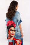 Košeľa s krátkym rukávom model 210032 Taliansko Moda universal