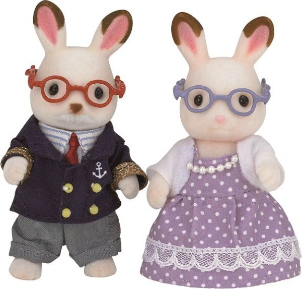 Sylvanian Families Babička a dědeček chocolate králíci