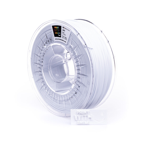 ABS filament white 1,75 mm Print With Smile 1 kg