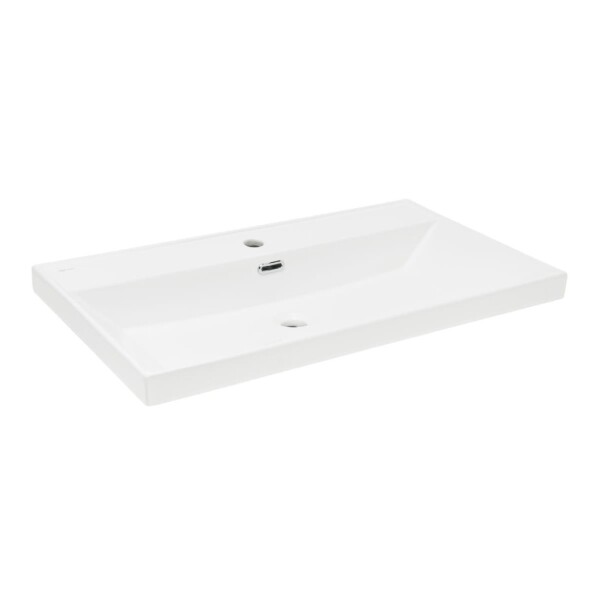 Nábytkové umývadlo SAT B-Way 81x46,5 cm otvor pre batériu uprostred SATBW8046 SATBW8046