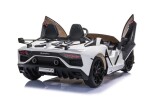 Mamido Detské elektrické autíčko Lamborghini Aventador SX2028 biele