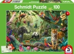 Schmidt Puzzle Pestrá džungľa