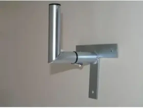 OEM T-držiak antény 20 cm / Držiak antény / galvanický zinok / priemer rúrky 32 mm (K20T32)