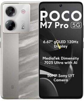 POCO MOBILE PHONE POCO M7 PRO/12/256GB SILVER MZB0JZNEU POCO