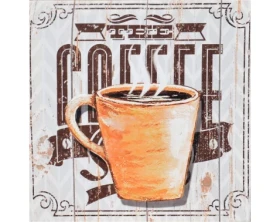 Obraz na plátne The Coffee, 28x28 cm%
