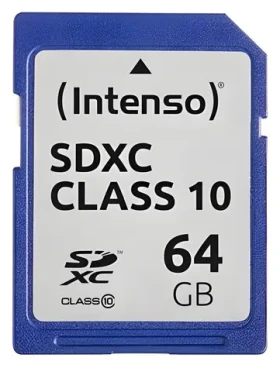 INTENSO SDXC karta 64GB / Pamäťová karta / Class 10 (3411490)