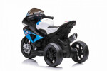 Mamido Mamido Detská elektrická motorka BMW HP4 2x45W | EKO koža modrá