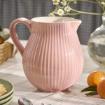 Ib Laursen Keramický džbán Mynte Coral Almond 2 l