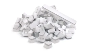 Glorious vymeniteľné klávesy Aura US biela / 104 ks / US layout / Cherry MX + Gateron + Kailh (G-104-WAURA)