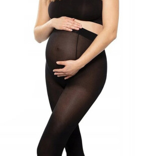 Tehotenské pančuchové nohavice Gatta Body Protect Beauty 40 deň nero 4-L
