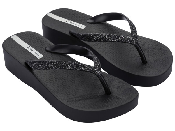 Ipanema Mesh Chic Plat 83386-AJ496 Dámske žabky čierne 38