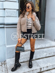 Dámská prošívaná bunda CELESTIAL camel Dstreet TY3906