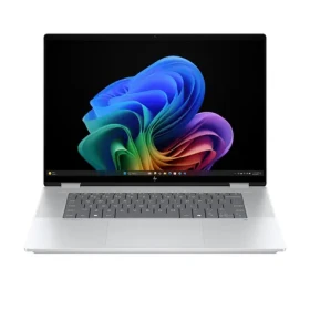 HP OmniBook X Flip AI 16-as0433nc strieborná / Notebook 2v1 / 16 "2K OLED dotykový / Intel Core Ultra 7-256V / 16GB (C27K9EA#BCM)
