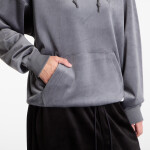 Mikina Y-3 Velvet Corduroy Hoodie UNISEX Grey Five S