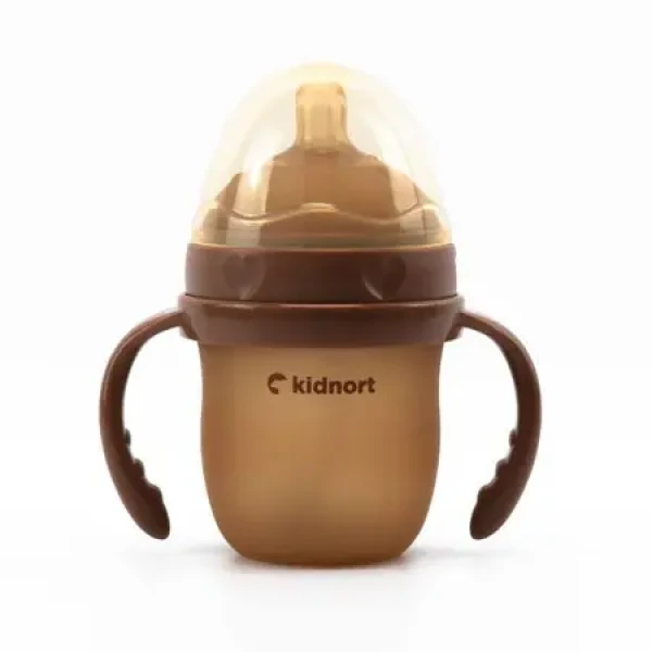 Kidnort Eple Dojčenská fľaša pre dojčené deti 150ml 0- 3M hnedá (KID000051)