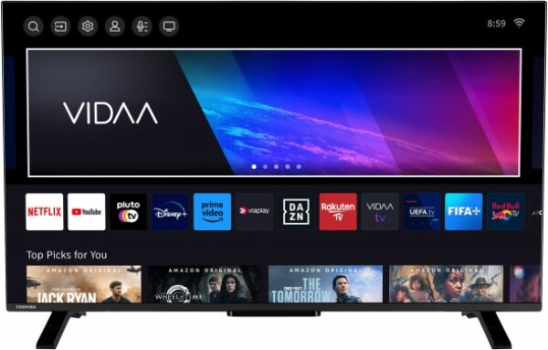 Toshiba Toshiba 40LV2E63DA - 102 cm (40") Diagonalklasse WL/LV2E Series LCD-TV mit LED-Hintergrundbeleuchtung - Smart TV - VIDAA - 1080p 1920 x 1080 - HDR - direkt beleuchtete LED
